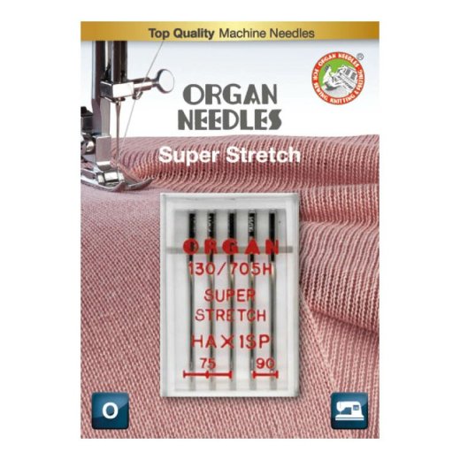 Organ Nähmaschinennadeln Super Stretch St.75 5er Pack