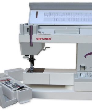 Gritzner Tipmatic 1035 DFT Nähmaschine 13 Gritzner 1035 Front geklappt