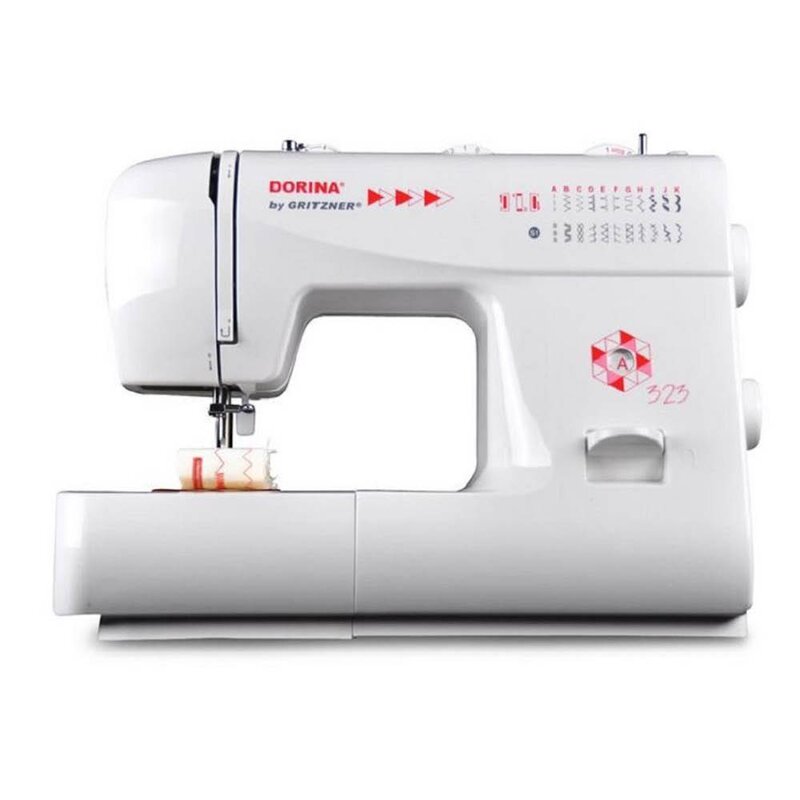 DORINA 323 - Freiarm Super Nutzstich-Nähmaschine mit 23 Nutz- und Zierstichen 1 DORINA 323 - Freiarm Super Nutzstich-Nähmaschine mit 23 Nutz- und Zierstichen