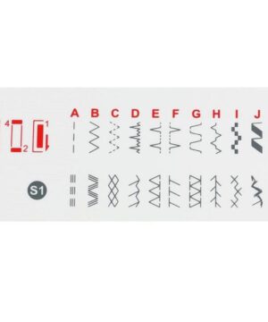 DORINA 323 - Freiarm Super Nutzstich-Nähmaschine mit 23 Nutz- und Zierstichen 17 dorina 323 naehmaschine5