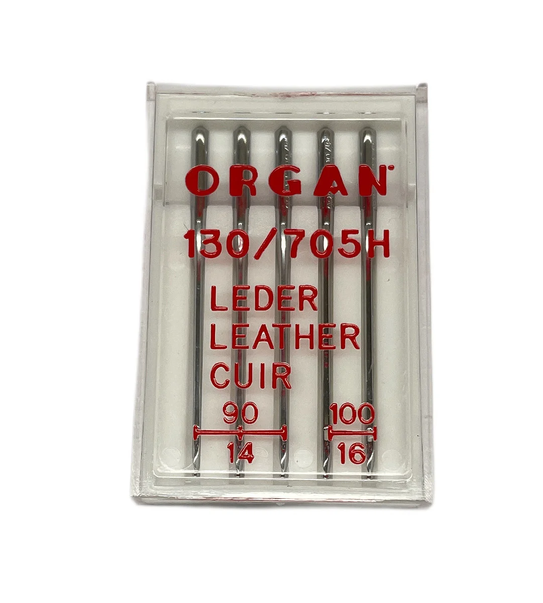 Nähmaschinennadeln Leder St.90 u. 100 5er Pack 1 Nähmaschinennadeln Leder St.90 u. 100 5er Pack