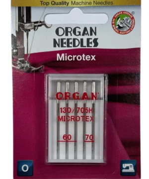 Organ Nähmaschinennadeln Microtex St.60 u. 75 5er Pack