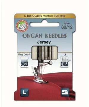 Organ NähmaschinennadelnJersey St.80 5er ECO-Pack