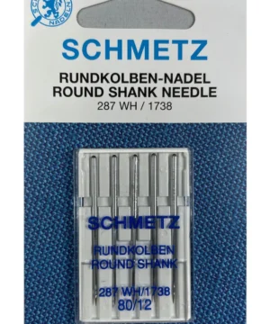 Schmetz Rundkolbennadeln 287 WH/1738 St.80 5er