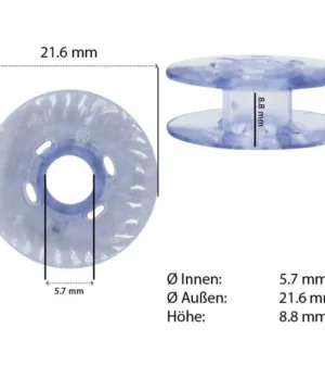 Alternative view of Spule für Pfaff und Gritzner Nähmaschine Kunststoff  lose