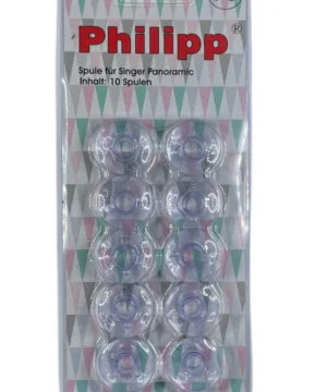Spule Kunststoff klar für Singer Samba, Capri und Melody 10er
