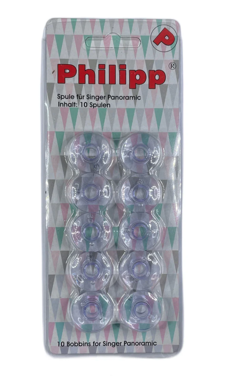 Spule Kunststoff klar für Singer Samba, Capri und Melody 10er 1 Spule Kunststoff klar für Singer Samba, Capri und Melody 10er