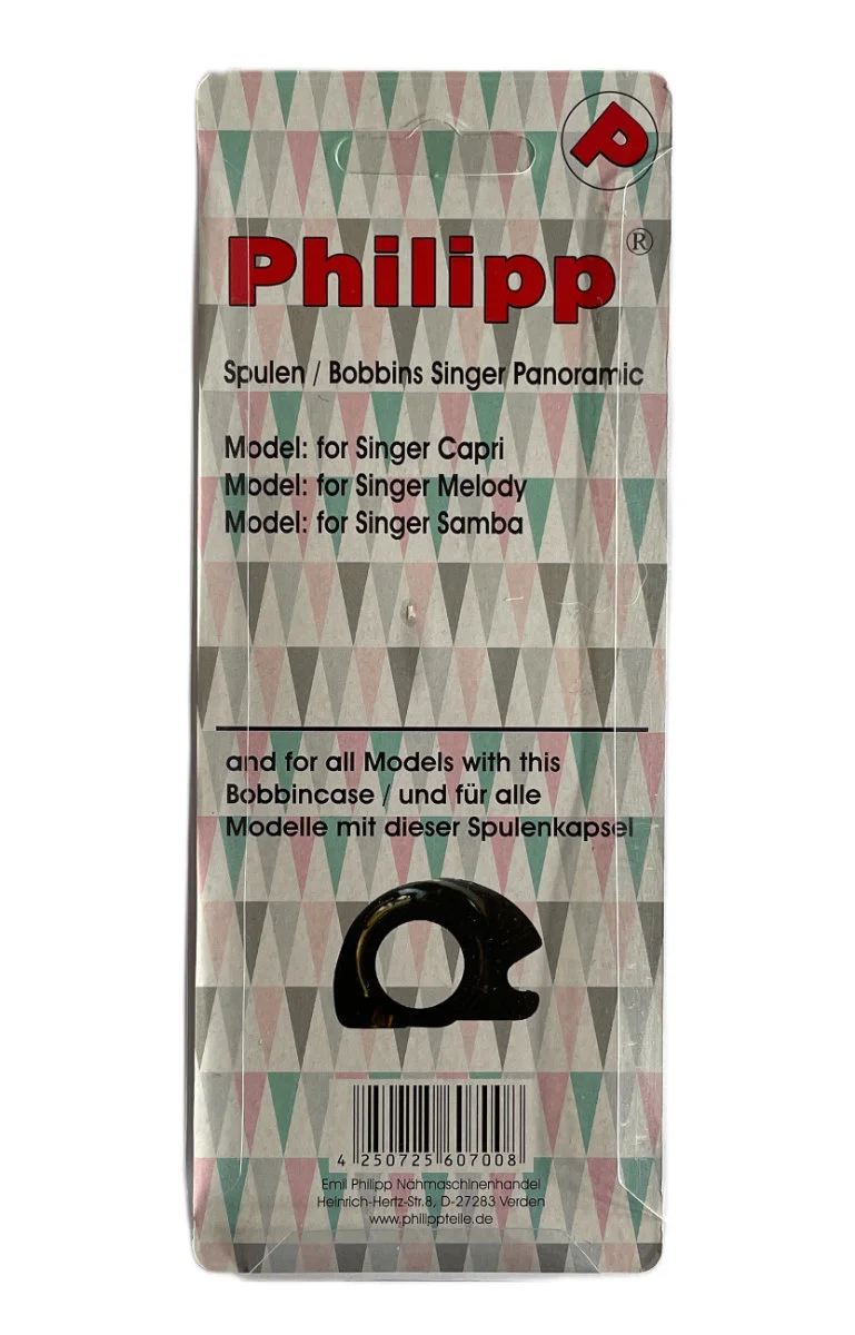 Spule Kunststoff klar für Singer Samba, Capri und Melody 10er 2 Spule Kunststoff klar für Singer Samba, Capri und Melody 10er – Bild 2